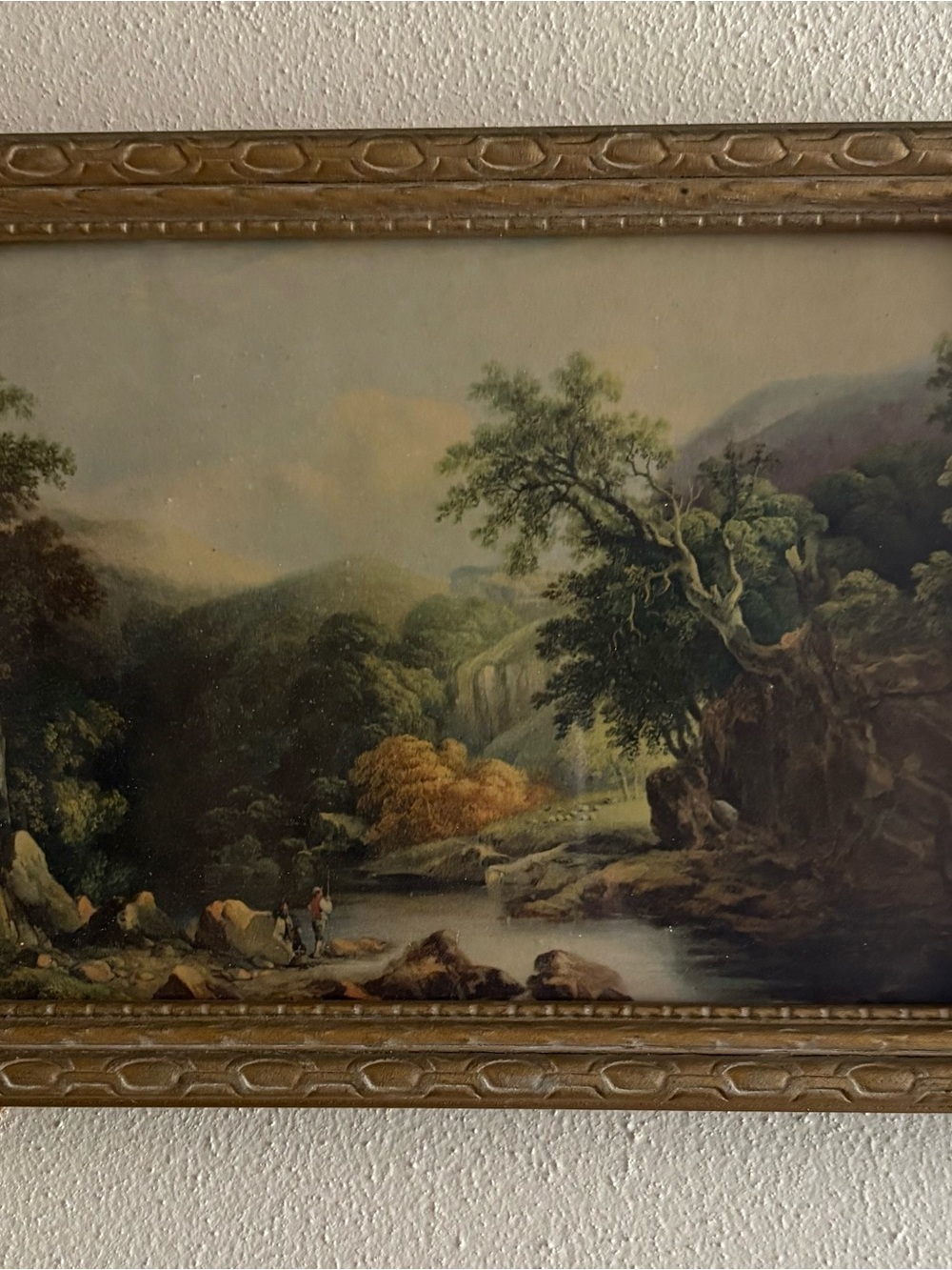 Vintage 7x9 landscape